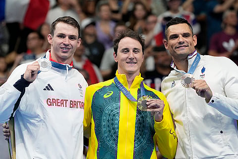 Men's 50-meter freestyle